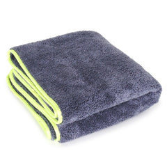 Liquid X Gray Matter Waffle Weave Drying Towel with Silk Edges - 25 x -  LiquidX Car Care